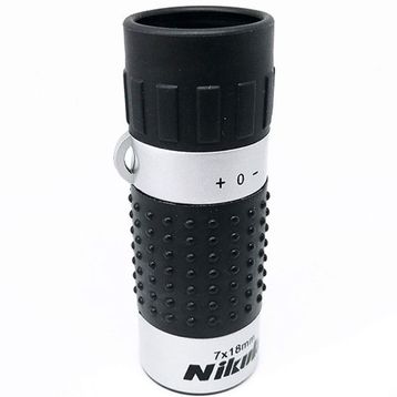 Nikula 7x18 Metal Kaplamalı Avuç İçi Tek Gözlü Monoküler Dürbün