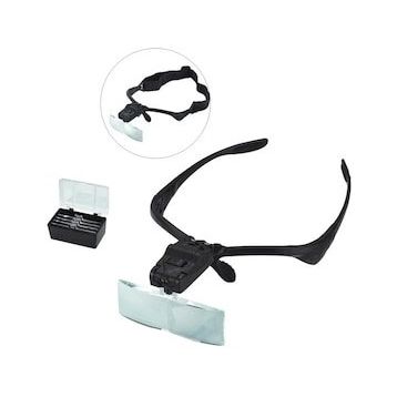 Nikula 9892B 5 Farklı Lens Işıklı Gözlük Büyüteç