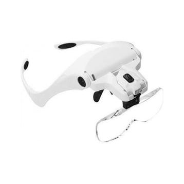 Nikula 9892B2 5 Lens 1.0x-3.5x 2 Led Işıklı ile Ayarlanabilir Gözlük Büyüteç