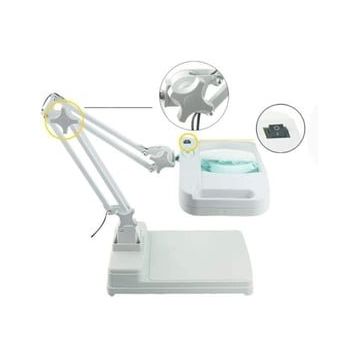 Nikula LT-861 5x 10x Büyüteç Led Işıklı Süper Parlak Enerji Tasarruflu Masa Lambası