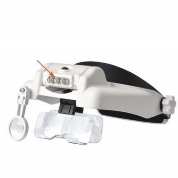 Nikula Mg81000s 3 Led Lambalı Şapka Tip Büyüteç