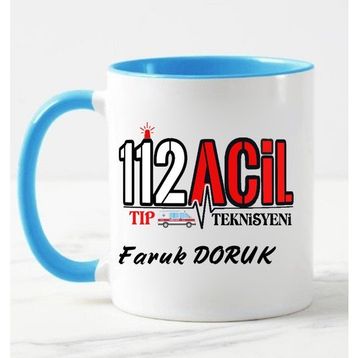 Nil Hediye 112 Tıp Teknisyen Temalı Kupa