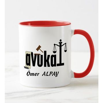 Nil Hediye Avukat Temalı Kupa