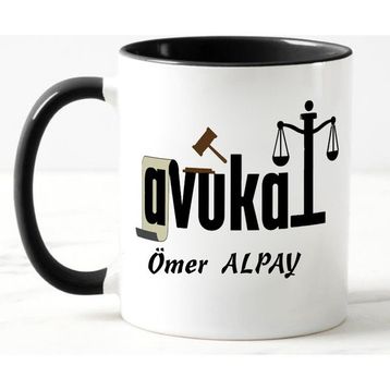 Nil Hediye Avukat Temalı Kupa