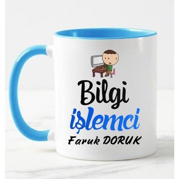 Nil Hediye Bilgi İşlemci Temalı Kupa