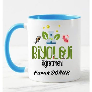Nil Hediye Biyoloji Öğretmeni Temalı Kupa