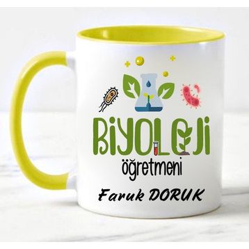 Nil Hediye Biyoloji Öğretmeni Temalı Kupa
