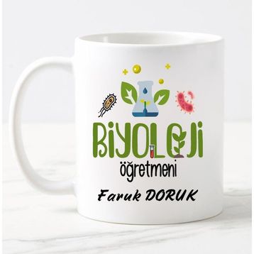 Nil Hediye Biyoloji Öğretmeni Temalı Kupa