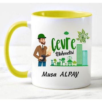 Nil Hediye Çevre Mühendisi Temalı Kupa