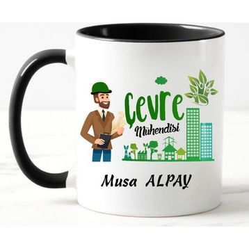 Nil Hediye Çevre Mühendisi Temalı Kupa