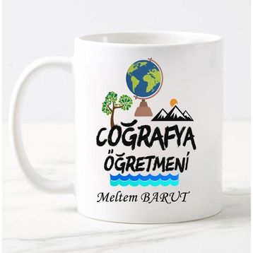 Nil Hediye Coğrafya Öğretmeni Temalı Kupa
