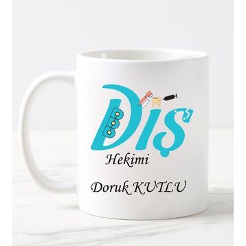 Nil Hediye Diş Hekimi Temalı Kupa