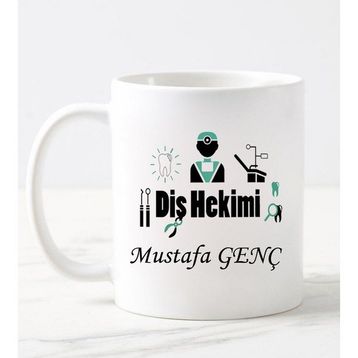 Nil Hediye Diş Hekimi Temalı Kupa