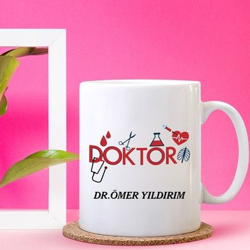 Nil Hediye Doktor Temalı Kupa