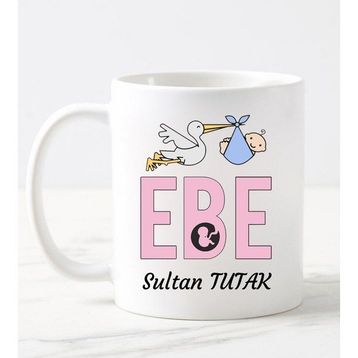 Nil Hediye Ebe Temalı Beyaz Kupa