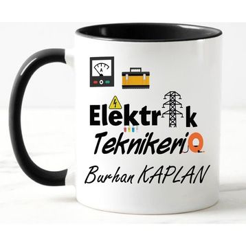 Nil Hediye Elektirik Teknikeri Temalı Kupa