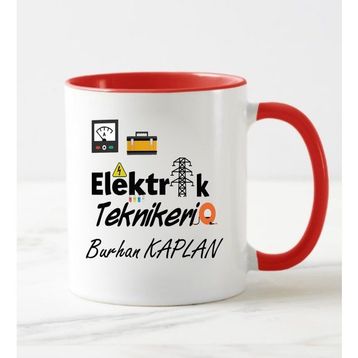 Nil Hediye Elektirik Teknikeri Temalı Kupa