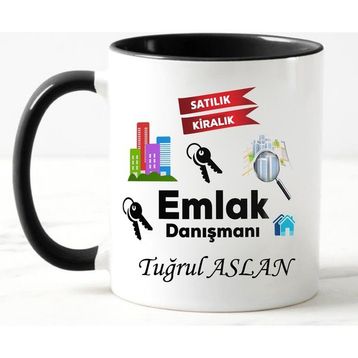 Nil Hediye Emlak Danışmanı Temalı Kupa