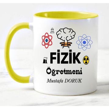 Nil Hediye Fizik Öğretmeni Temalı Kupa