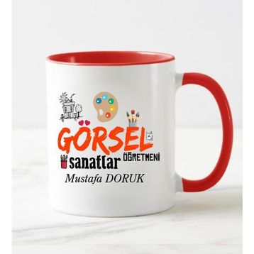 Nil Hediye Görsel Sanatlar Öğretmeni Temalı Kupa