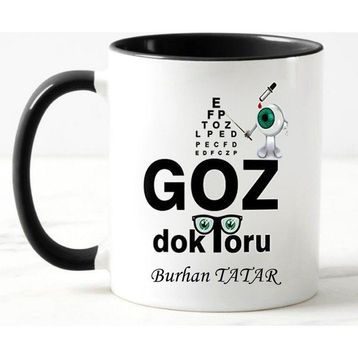 Nil Hediye Göz Doktoru Temalı Kupa