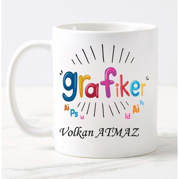 Nil Hediye Grafiker Temalı Kupa