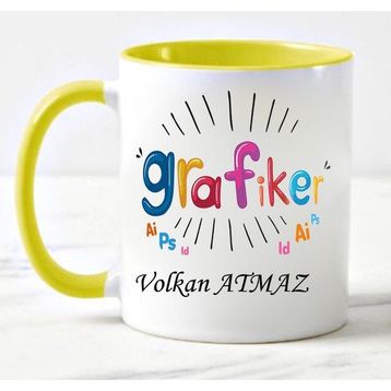 Nil Hediye Grafiker Temalı Kupa