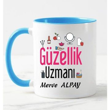 Nil Hediye Güzellik Uzmanı Temalı Kupa