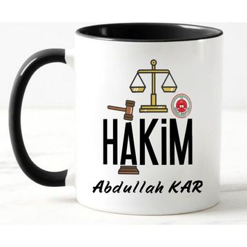 Nil Hediye Hakim Temalı Kupa