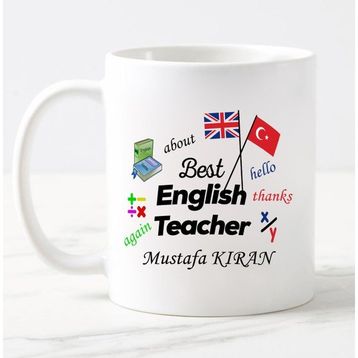 Nil Hediye İngilizce Öğretmen Temalı Kupa
