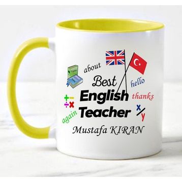 Nil Hediye İngilizce Öğretmen Temalı Kupa