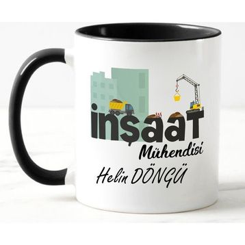 Nil Hediye İnşaat Mühendisi Temalı Kupa