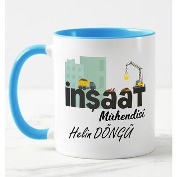 Nil Hediye İnşaat Mühendisi Temalı Kupa