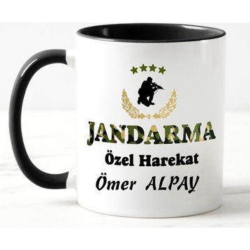 Nil Hediye Jandarma Özel Hareket Temalı Kupa