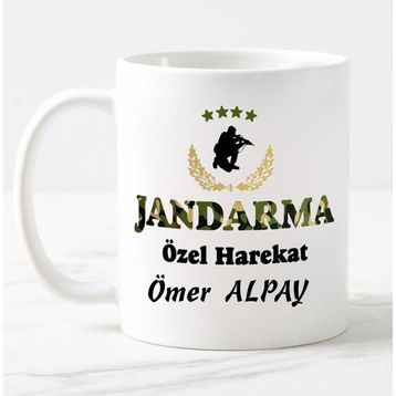 Nil Hediye Jandarma Özel Hareket Temalı Kupa