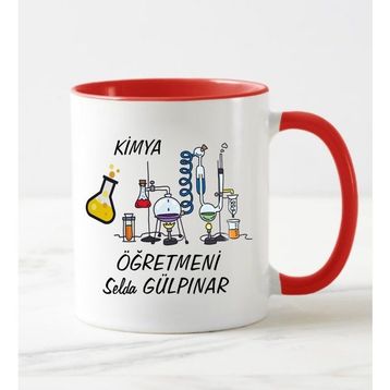 Nil Hediye Kimya Öğretmeni Temalı-1 Kupa