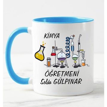 Nil Hediye Kimya Öğretmeni Temalı-1 Kupa