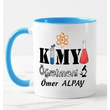 Nil Hediye Kimya Öğretmeni Temalı Kupa