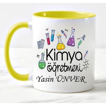 Nil Hediye Kimya Öğretmeni Temalı Kupa