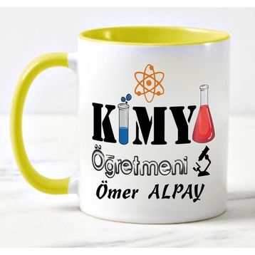 Nil Hediye Kimya Öğretmeni Temalı Kupa