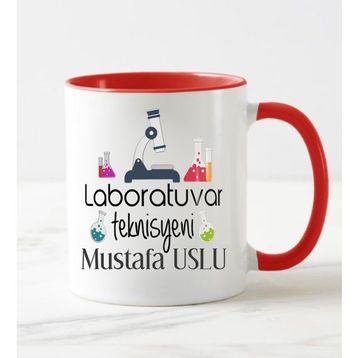 Nil Hediye Labaratuvar Teknisyeni Temalı Kupa