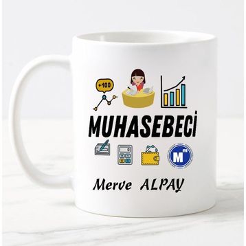 Nil Hediye Muhasebeci Temalı-1 Kupa