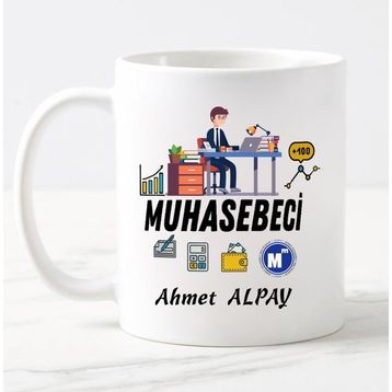 Nil Hediye Muhasebeci Temalı Kupa