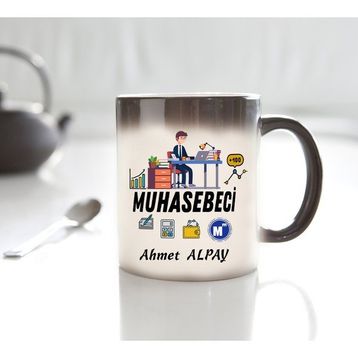 Nil Hediye Muhasebeci Temalı Sihirli Kupa