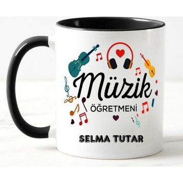 Nil Hediye Müzik Öğretmeni Temalı Kupa