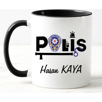 Nil Hediye Polis Temalı Kupa