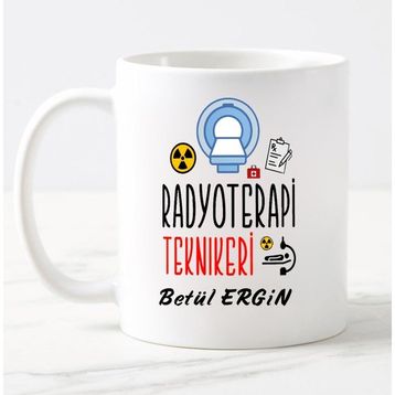 Nil Hediye Radyoterapi Teknikeri Temalı Kupa
