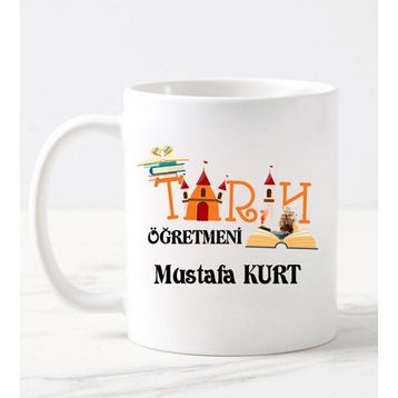 Nil Hediye Tarih Öğretmeni Temalı Kupa