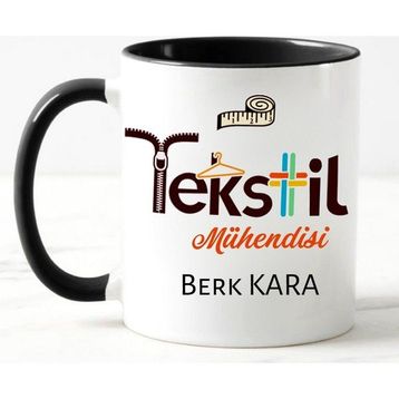 Nil Hediye Tekstil Mühendisi Temalı Kupa
