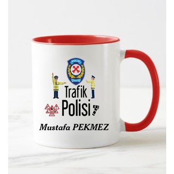 Nil Hediye Trafik Polisi Temalı Kupa
